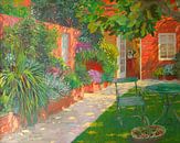 Courtyard von William Ireland Miniaturansicht