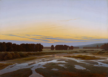 Das Große Gehege, Caspar David Friedrich, 1832