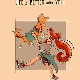 Life is better with you van Plus Passie