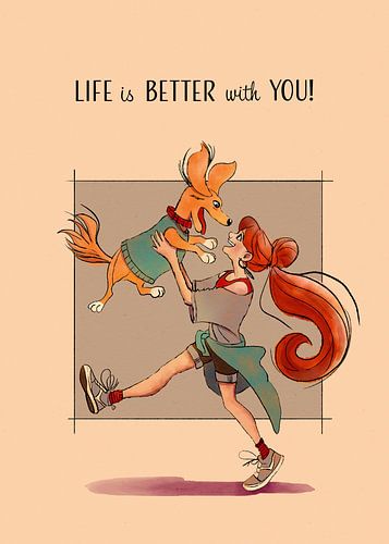 Life is better with you van Plus Passie