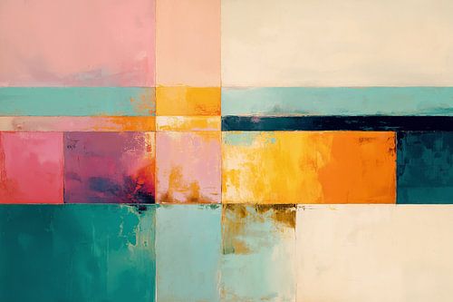 Tropical Color Blocks no. 1