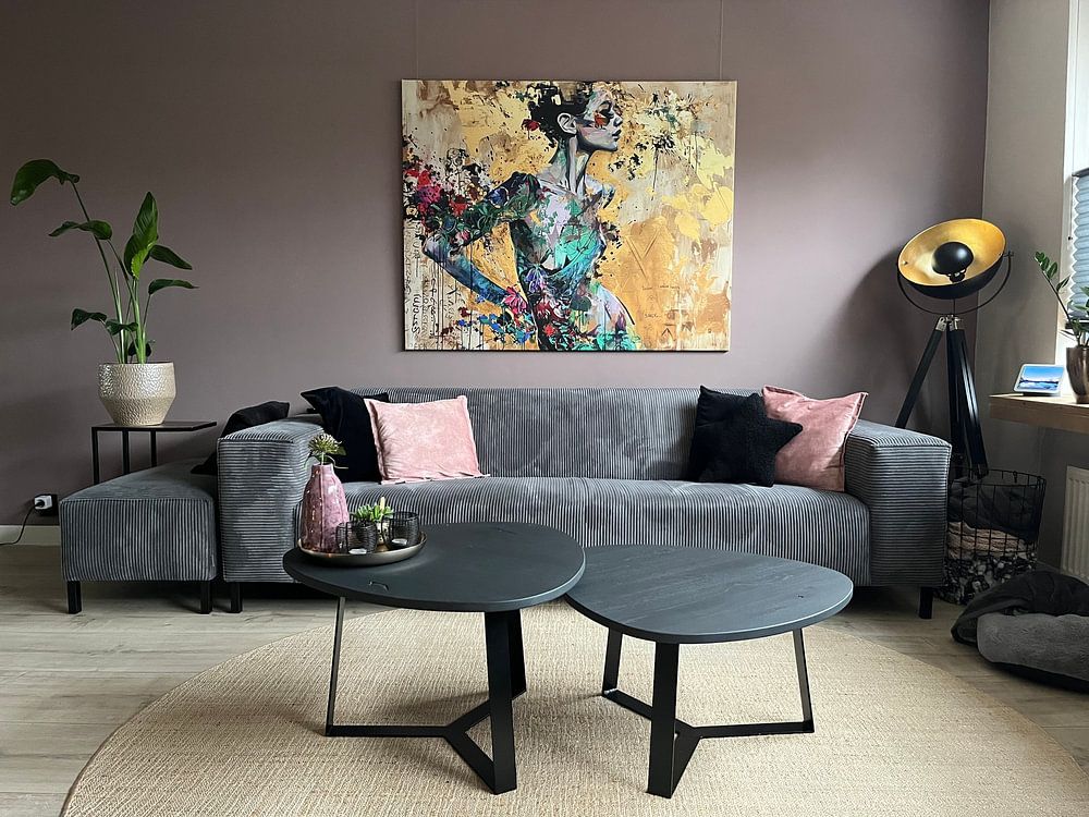 Femme en or  par Peintures accrocheuses 