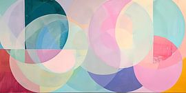 Rainbow in Circles 3 by ByNoukk