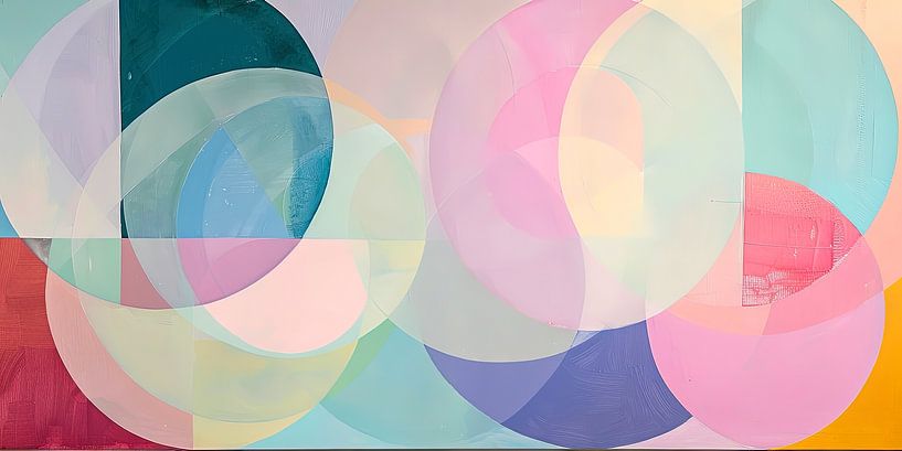 Arc-en-ciel en cercle 3 par ByNoukk
