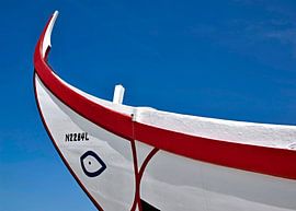 Traditionele vissersboot in het noorden van Portugal van insideportugal