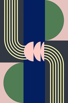 Geometric Abstract One (abstrait géométrique) sur Filipe Armond