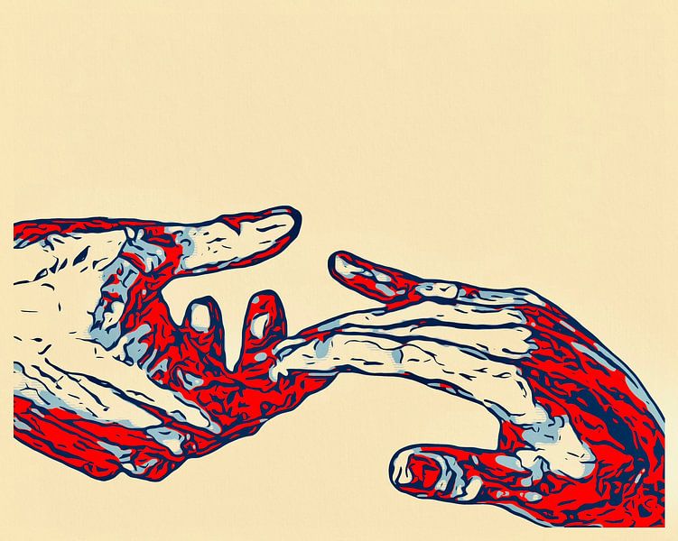 Gib mir die Hand! von zam art