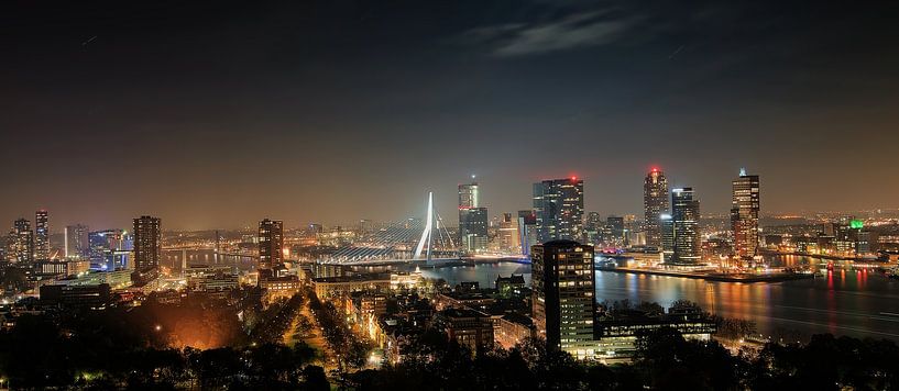 Rotterdam skyline by Jacques Yasemin