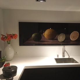 Customer photo: Still life: Two kinds of citrus by Alexander Tromp