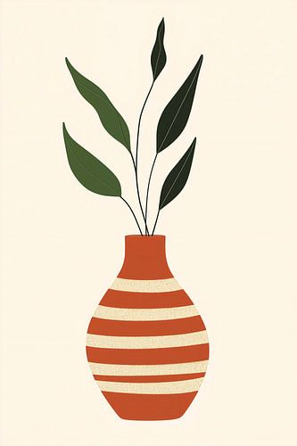 Stripes & Green no.4