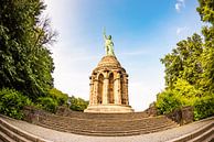 Het Hermann-monument bij Detmold van Günter Albers thumbnail