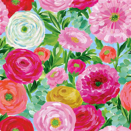 Endless Ranunculus Spring | Impressionism Meets Modernism