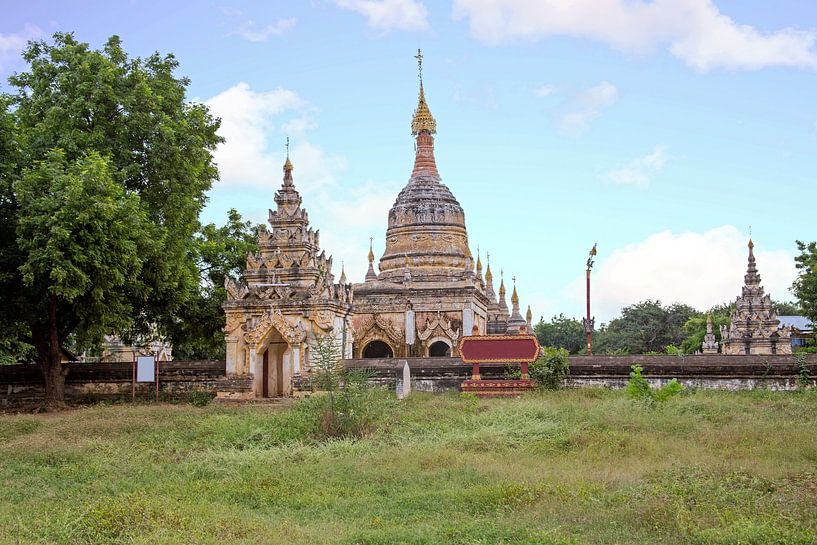 Ancient temples in rural Bagan in Myanmar Asia by Eye on You