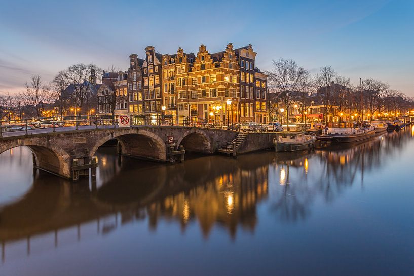 Amsterdam by Night - Papiermolensluis - 1 by Tux Photography