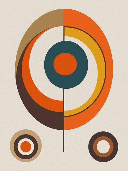 Boho geometrisch symbool van Little Dean