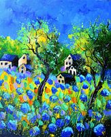 Amid flowers