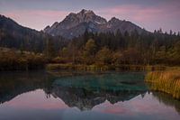 Slowenische Morgenandacht im Naturschutzgebiet Zelenci