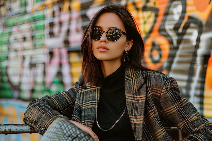 digital fictional fantasy portrait woman by Egon Zitter