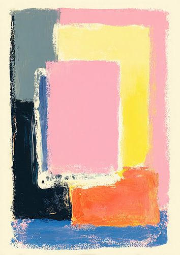 Abstract colour block