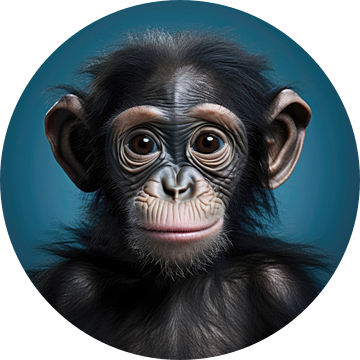 Kleine chimpansee van ARTemberaubend