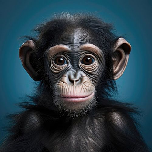 Kleine chimpansee