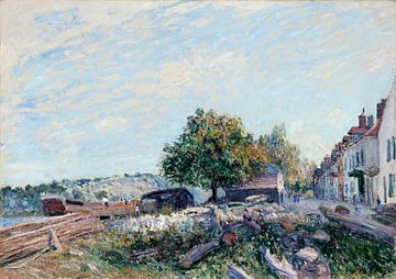 aint Mammès-Morgen, Alfred Sisley