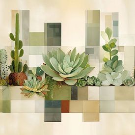 Cactus abstract by Bert Nijholt