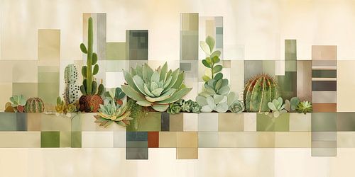 Cactus abstract by Bert Nijholt