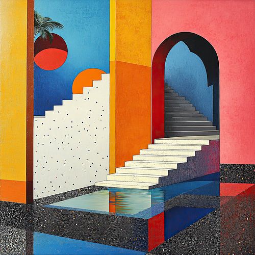 Interior design Surrealism Architecture Design Geometry