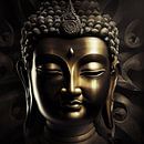 Golden buddha by Bianca ter Riet thumbnail