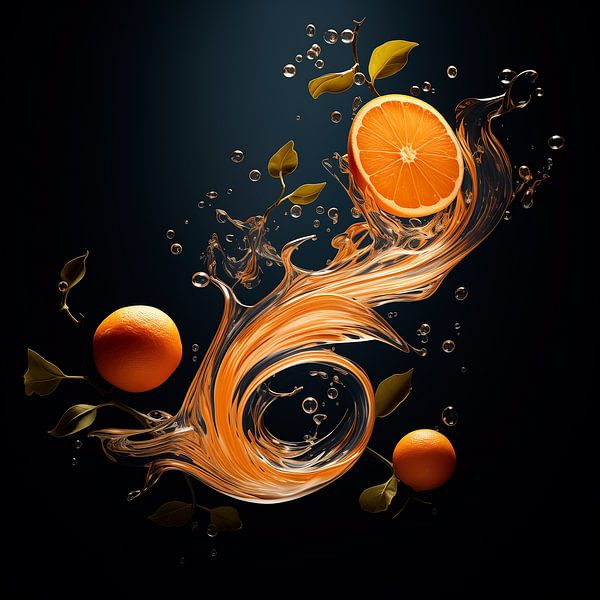 "Tanz in Orange" von De Printerije