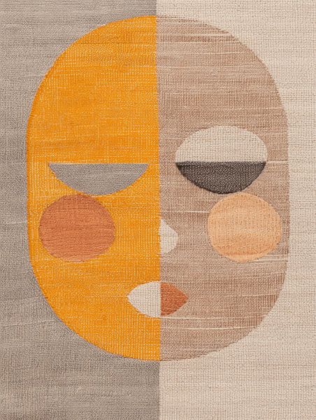 Bohemian portrait in earth tones by Studio Allee
