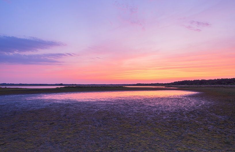 Colourful sunrise Dwingelderveld - Drenthe (Netherlands) by Marcel Kerdijk