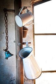 Echoes of the Past - Weathered Enamel Jugs van Olga Don Photography