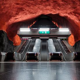 Stockholm metro van Kevin IJpelaar