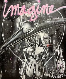 Imagine - par Geoffrey Wijn (Wine) sur Geoffrey Wijn - WINE ART GALLERY