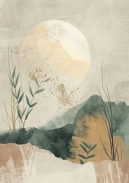 Landscape colourful by Modern Collection