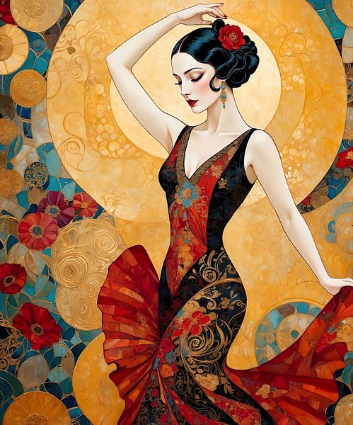 Flamenco Passion by Wall Art Creations by Peter