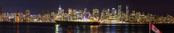 Vancouver Skyline van Tobias Toennesmann