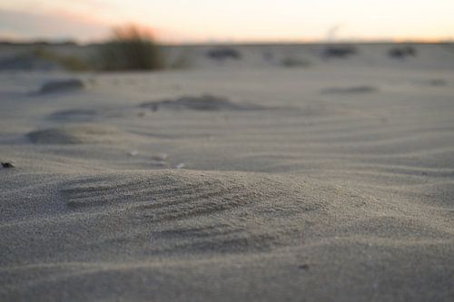 Windformationen am Strand