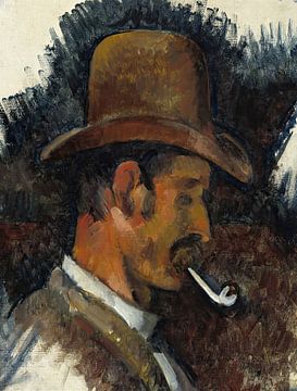 Man met pijp (1892-1896) van Peter Balan