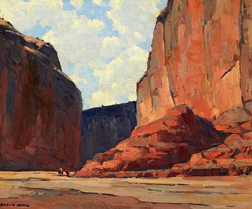 Edgar Payne,Chelly Canyon, Arizona