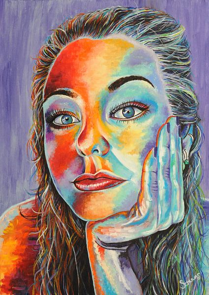 A vivid reflection by Eva Schuurs