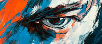 A look of intensity - colours dance Living moments by Poster Art Shop