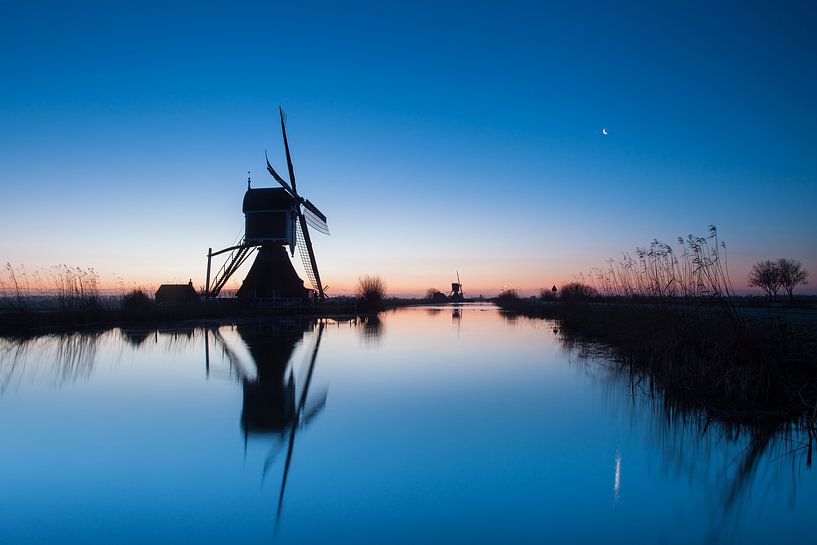 Molen aan de Ammerse Kade by Frans Batenburg