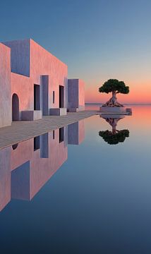 Silence on the Horizon in Pastel