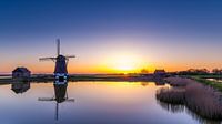 Windmühle Wadden Island Texel  von Hilda Weges Miniaturansicht