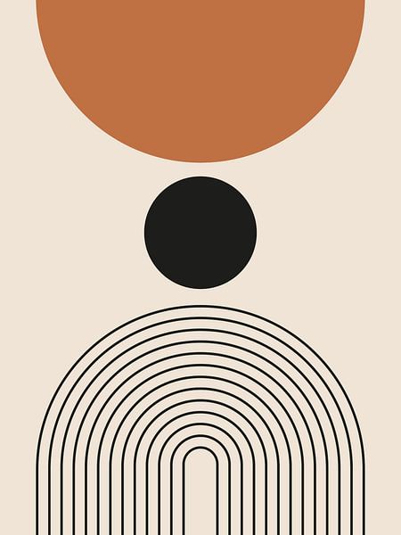 Bauhaus Boho Schwarz 1 von Jolly and Dash