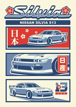 NISSAN SILVIA S13 by Kaminarirace