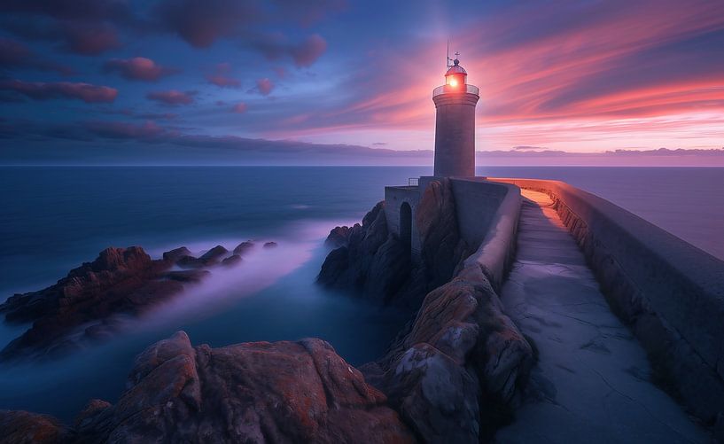 Küstenwächter im Abendlicht von fernlichtsicht